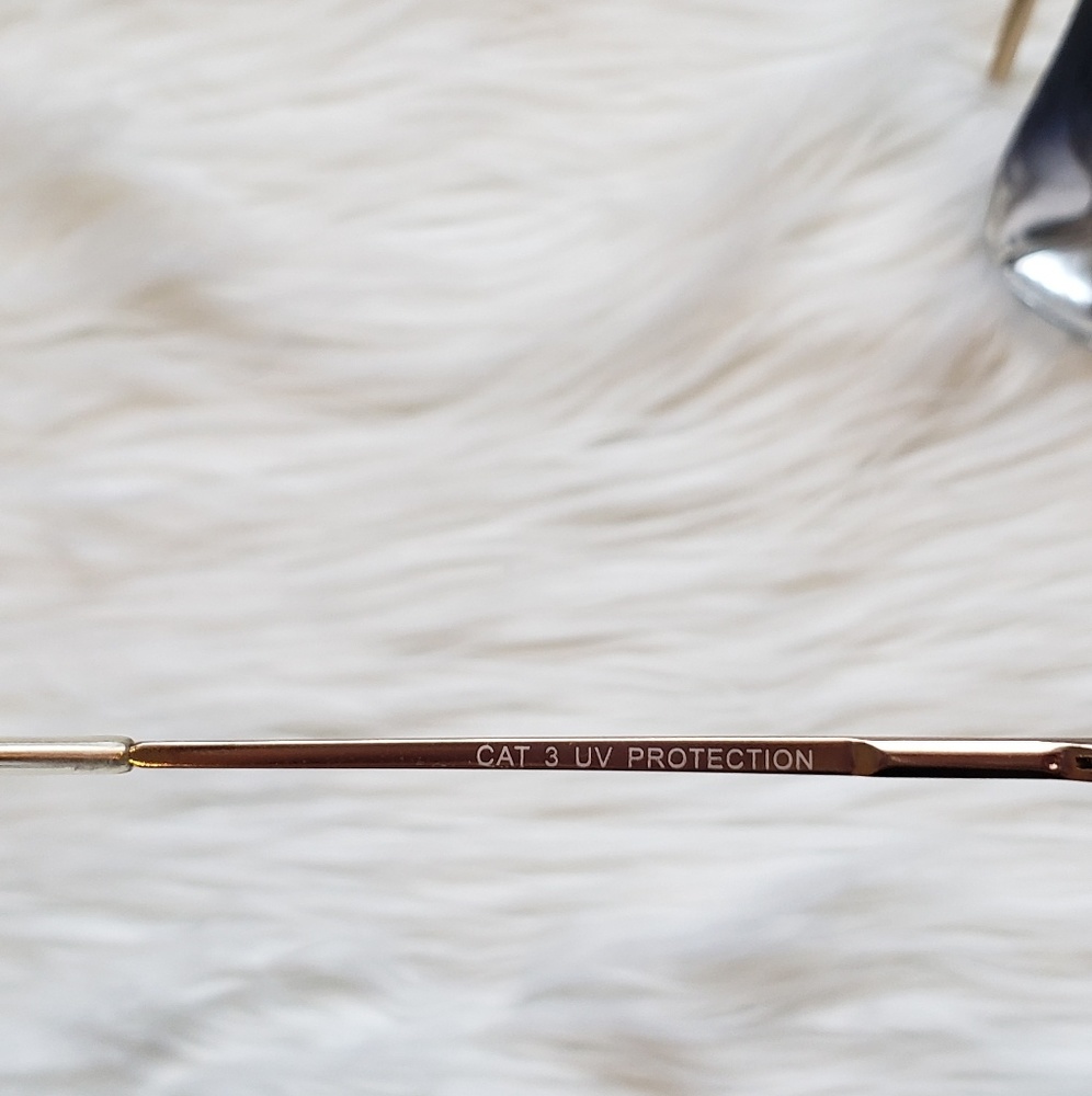 Rose Gold Sunglasses - Picture 5 of 5
